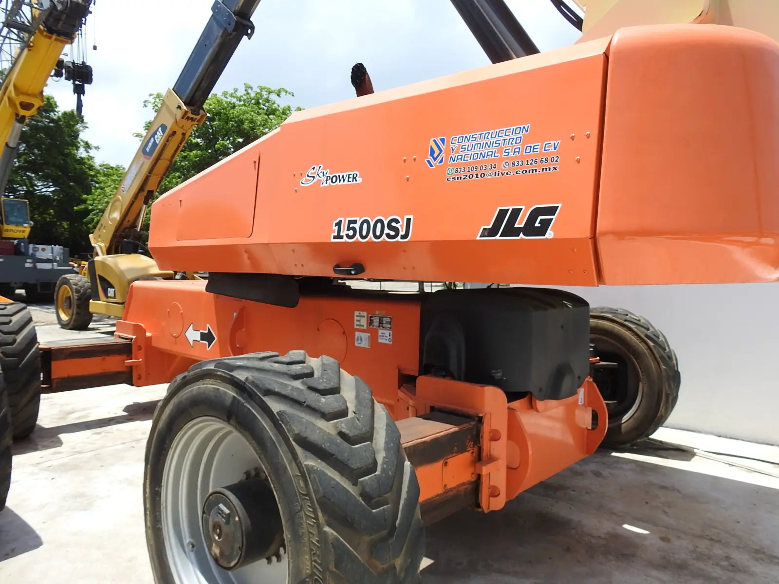 Plataforma telescópica JLG 1500SJ